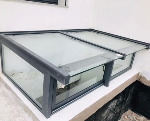 Menuiserie aluminium contemporaine